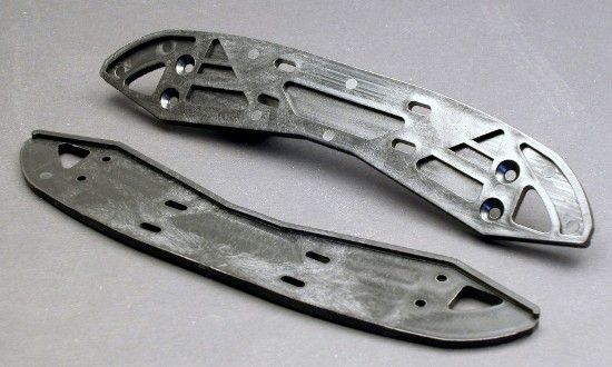 Custom Works MOLDED LATEMODEL BUMPER 3015