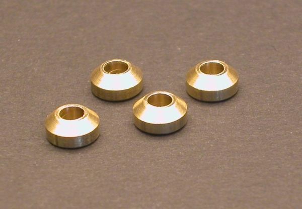 Custom Works 4-40 CONE SPACERS (4) 5233