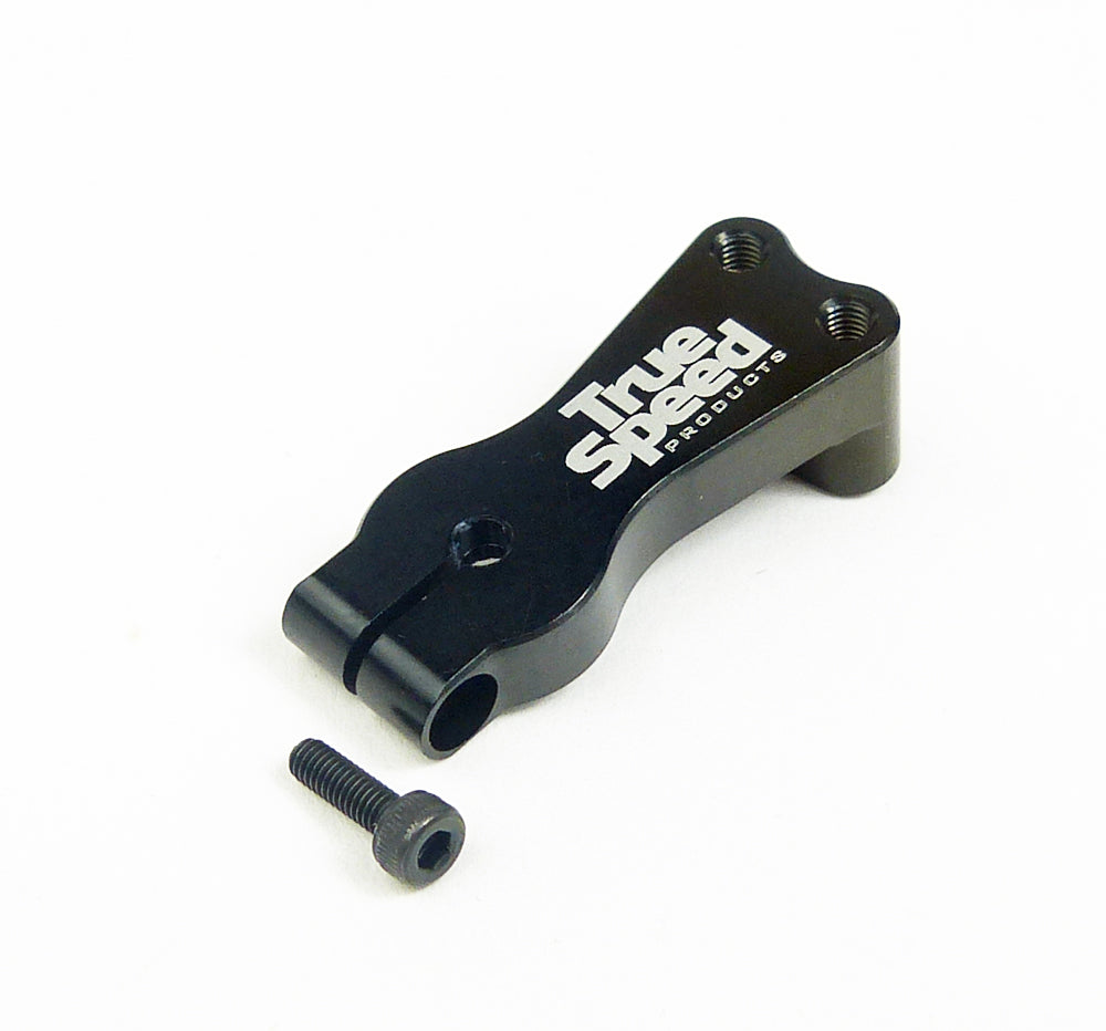 BLACK ALUM. EXTENDED FRONT MOUNT SERVO ARM (M3, 25T) 5247
