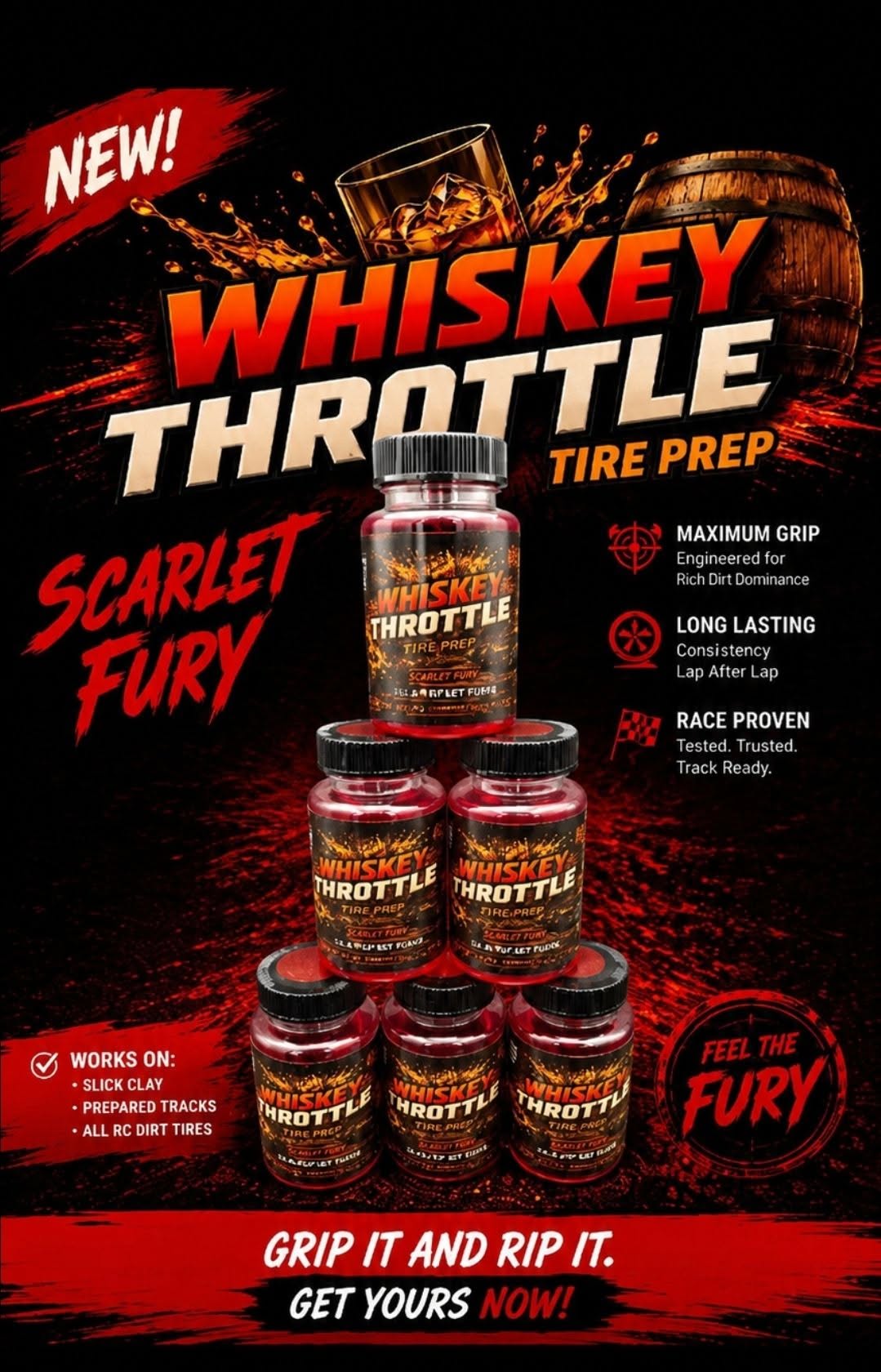 Whiskey Throttle Tire Prep Scarlett Fury