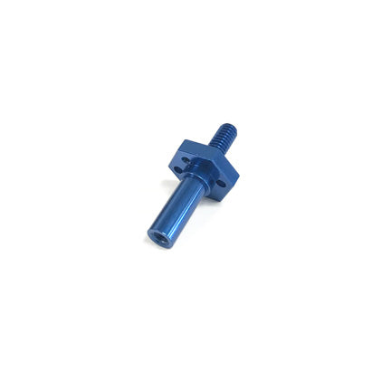 Custom Works ALUMINUM FRONT AXLE 12MM HEX 5MM OFFSET 7258