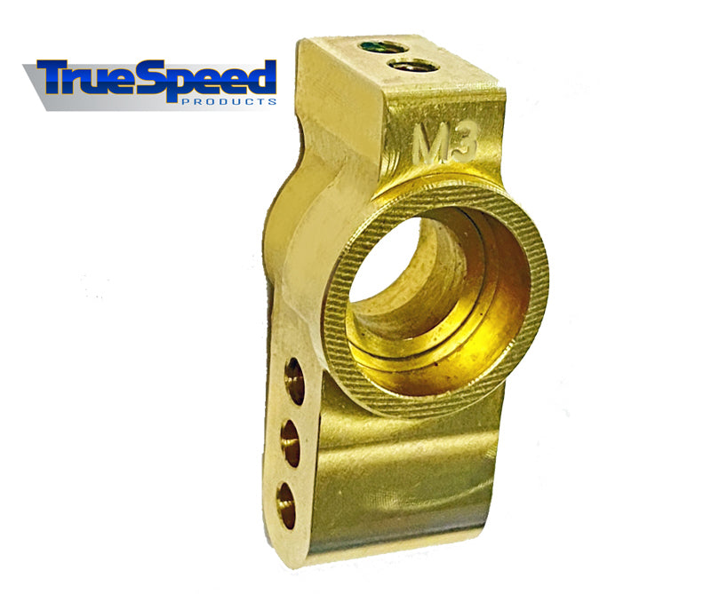 BRASS TALL REAR HUB for METRIC BEARINGS, M3 (1PC) 7265