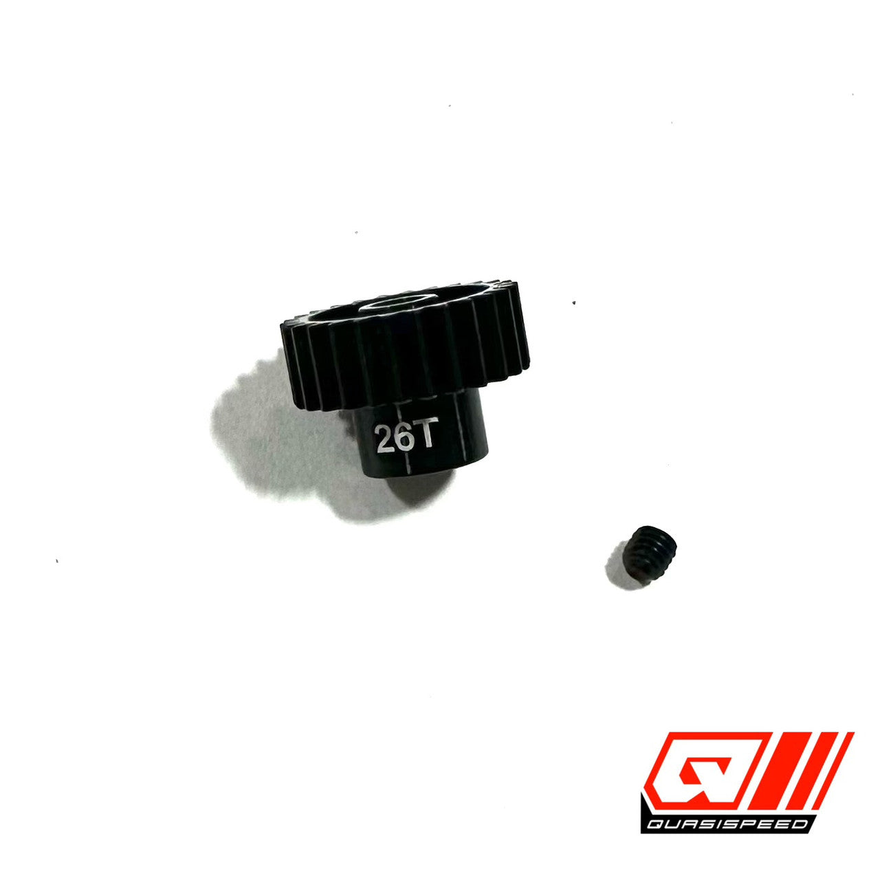 26t Aluminum Pinion (1/8 Inch Shaft) QS-1061