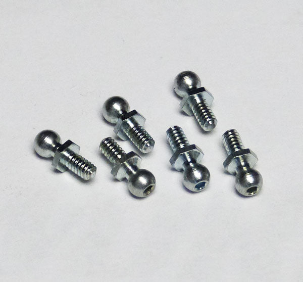 Custom Works SHORT HEX DRIVE BALL STUD (6) 8121