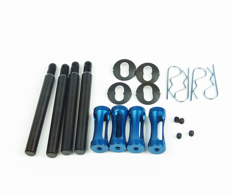 TRUESPEED ADJUSTABLE BODY MOUNTS w/3mm POSTS 8301