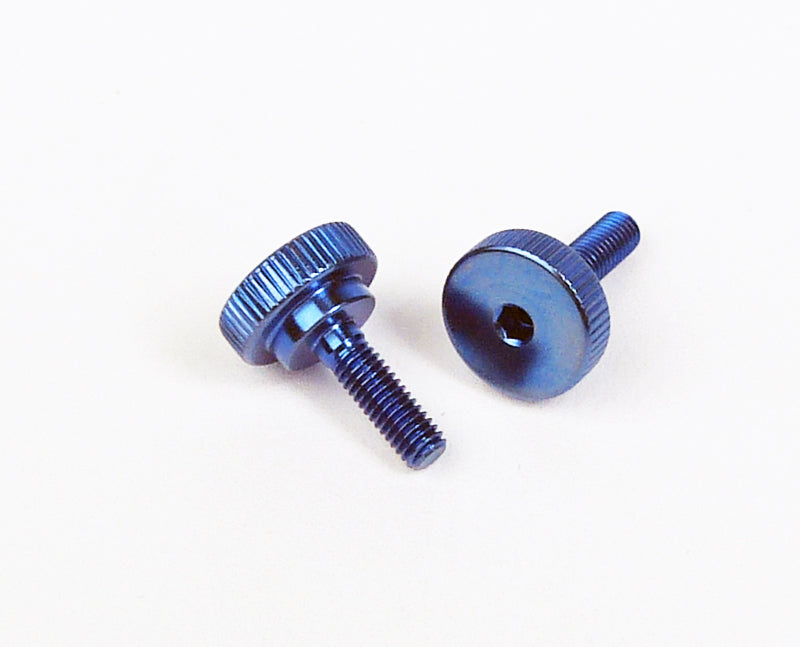 BLUE ARM PINCH SCREW TITANIUM, M3 (pr) 8529