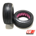 Quasi Speed Front Tires with Inserts (Pair) QS-1601