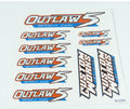 OUTLAW 5 DECAL SHEET