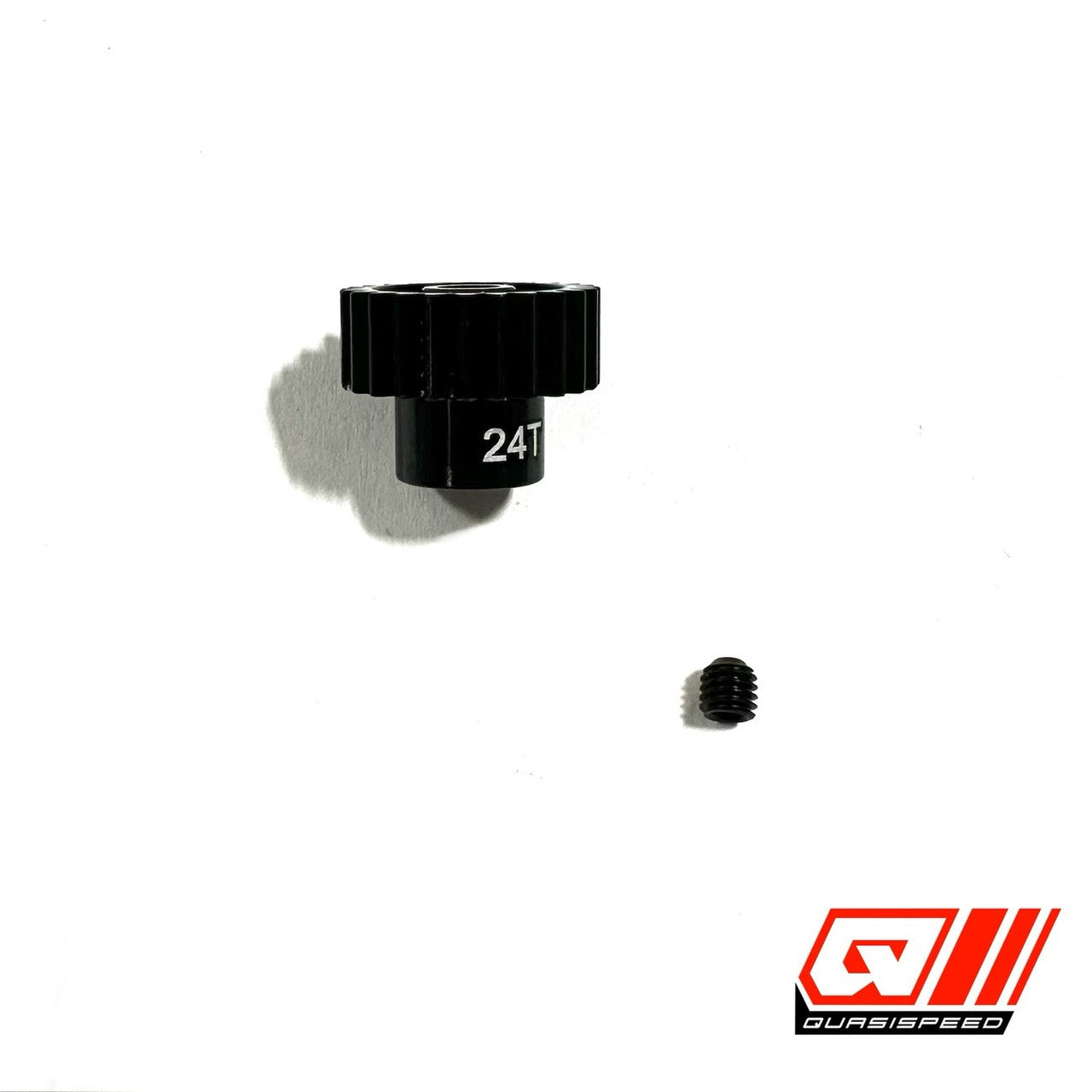 24t Aluminum Pinion (1/8 Inch Shaft) QS-1059