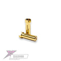 Exalt 5mm Gold Male Bullet Plugs (2) (EXA3900)