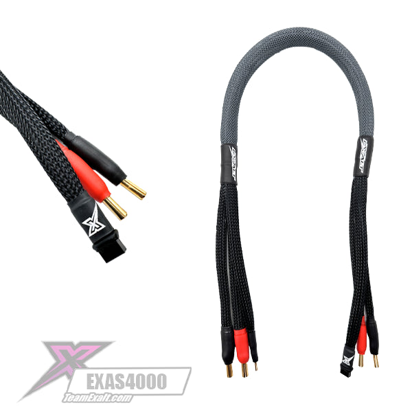 Exalt 2s Specialized ProCharge Cable 4mm Charger w/5mm Bullet Connector (EXAS4000)