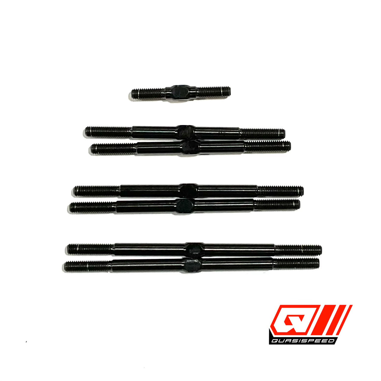 2026 Assault Black Turnbuckle Kit QS-1205