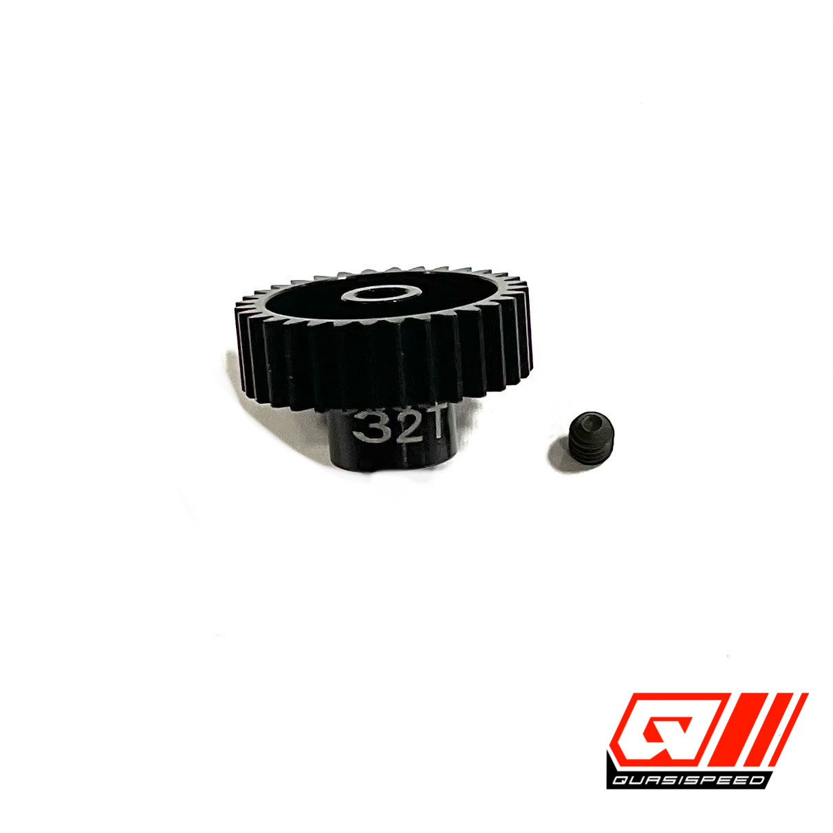32t Aluminum Pinion (1/8 Inch Shaft) QS-1067