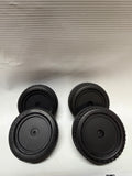 Quasi Speed Pre Mounted Tires ( Black Wheels)