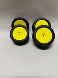 Quasi Speed Pre Mounted Tires ( Yellow Wheels)