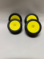 Quasi Speed Pre Mounted Tires ( Yellow Wheels)