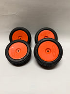 Quasi Speed Pre Mounted Tires (Orange Wheels)