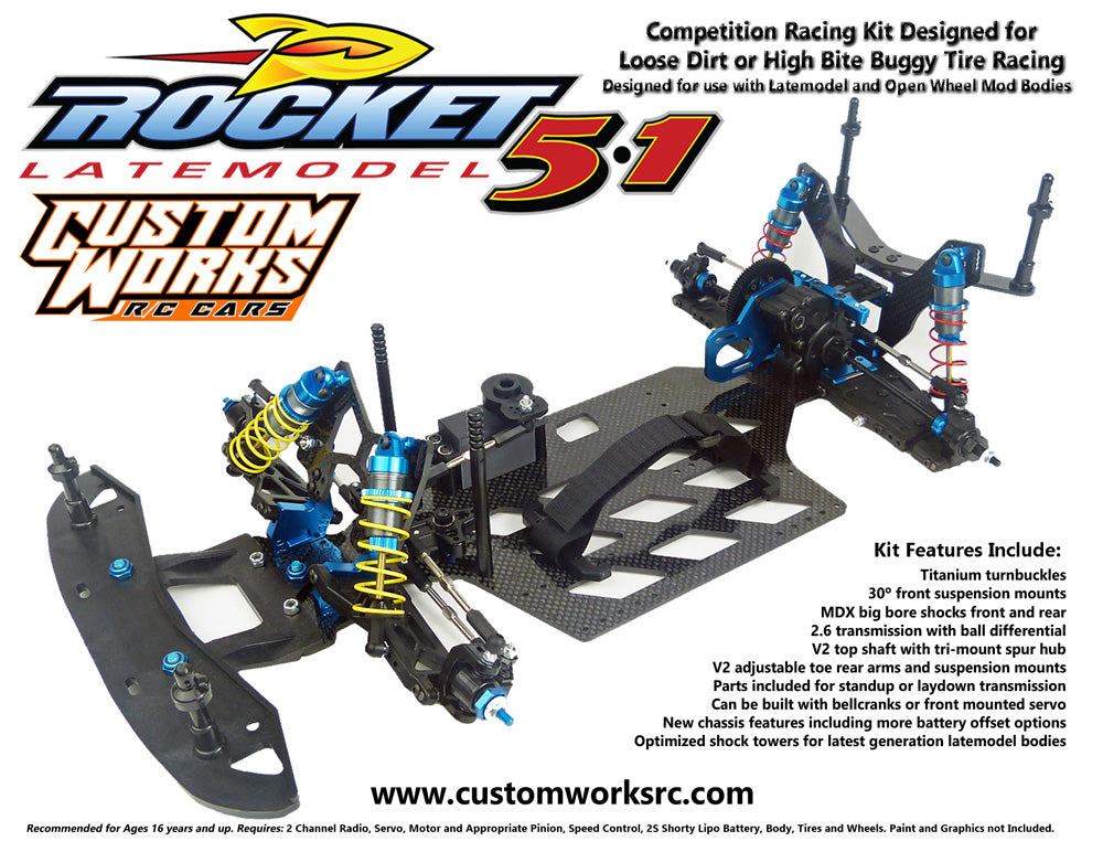 Custom Works Rocket 5.1 Kit for Late Model or Modified