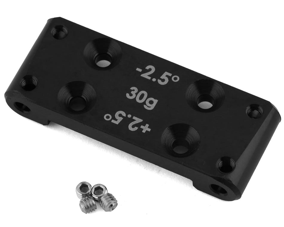 Team Associated RC10B6/RC10T6 Factory Team Steel Bulkhead (Black) ASC91898