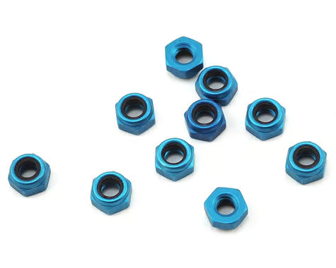 Custom Works ALUMINUM LOCKNUT 4-40 (10) 5205