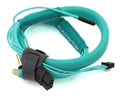 Cayote Power 2S LiPo XT60 Charge Lead (Female XT60 to 5mm Bullets) w/3-Pin JST-XH Balance Plug (Aurora Green) (450mm)
