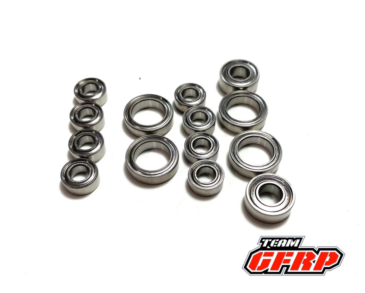 Team GFRP Rubber Tire Steel Bearing Set GFR-1382