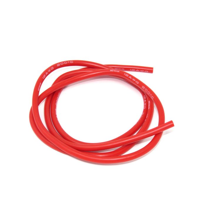 MT Racing 12awg Wire 1 Meter Red