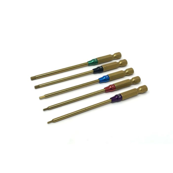 MT Racing 1/4" Drive Speed Bit Hex Set