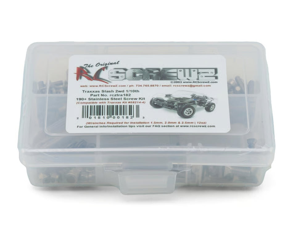 RC Screwz Stainless Steel Screws Kit for Traxxas® Slash® 2WD