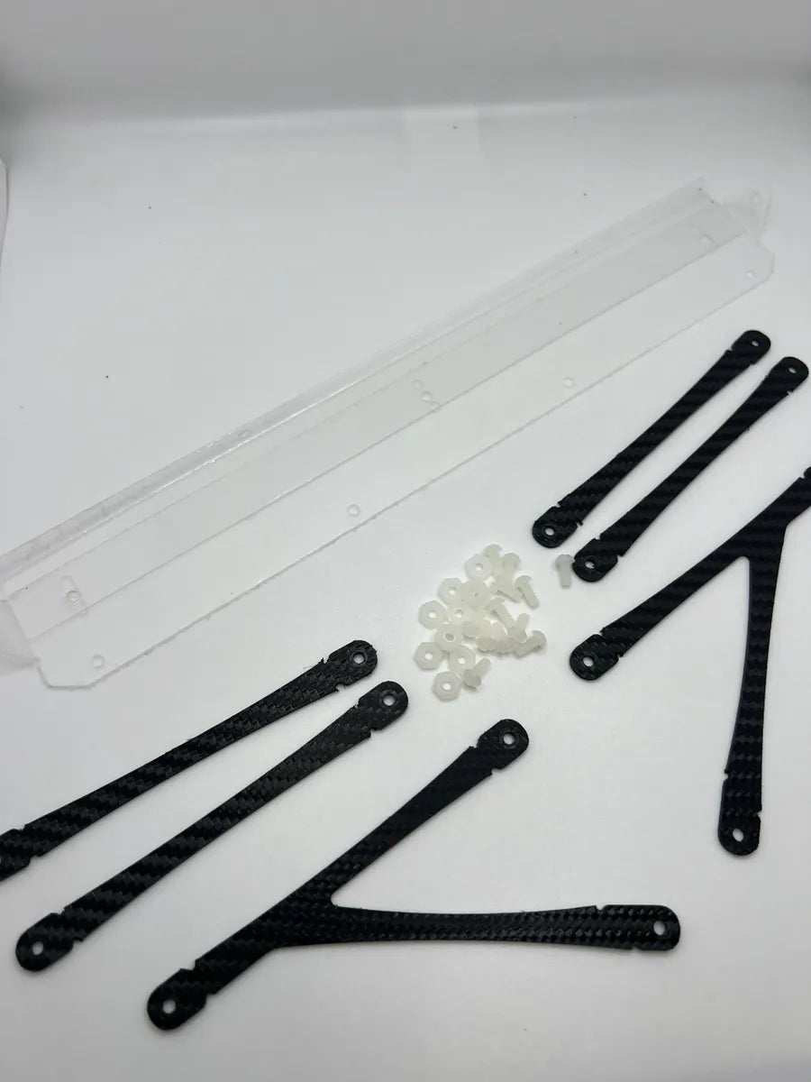 TP3D Latemodel Spoiler & Body Brace Package Kit