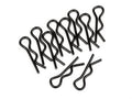 Black HPI Racing Body Clips (10pcs) 107893