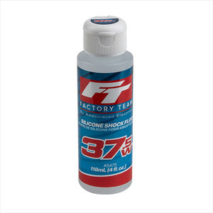 Factory Team  37.5Wt Silicone Shock Oil, 4oz Bottle ASC5475