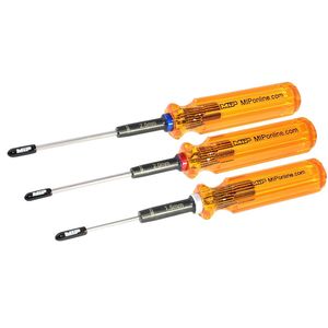 MIP - Hex Driver Wrench Set, Gen 2, Metric (3), 1.5mm, 2.0mm, 2.5mm