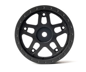 Whitz Racing Products 1/10 Whiplash Rear 2.2" 12mm Sprint Car Wheels (2) with Inserts